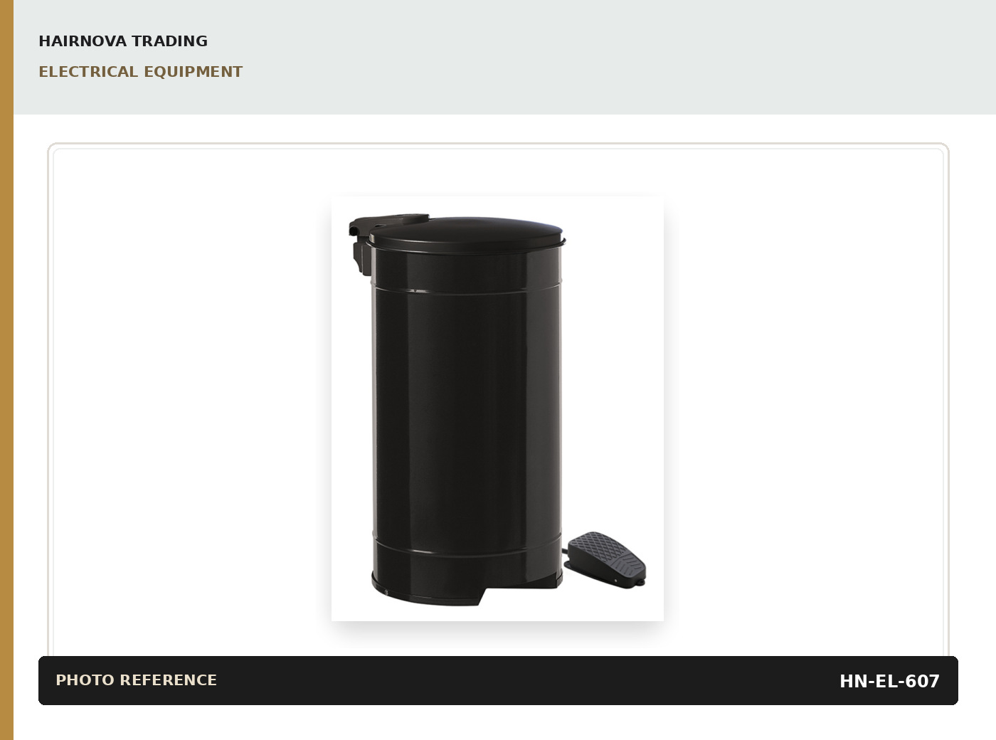 Salon Vacuum — Foot Pedal catalogue product image