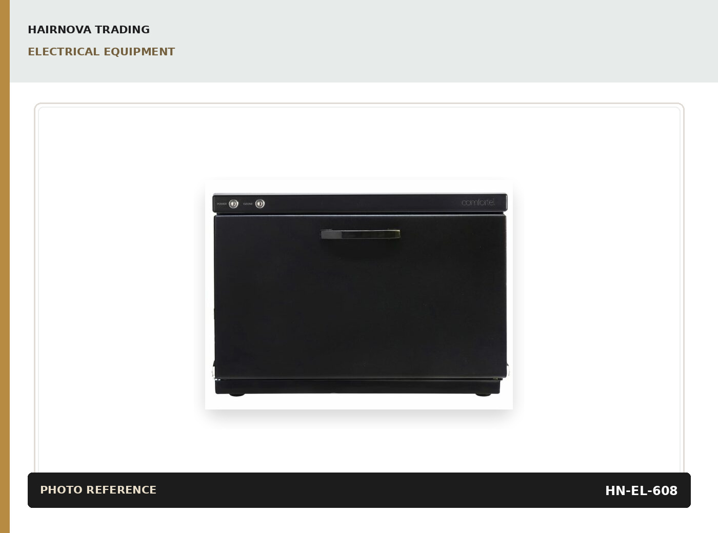 Heated Towel Cabinet — Compact catalogue product image
