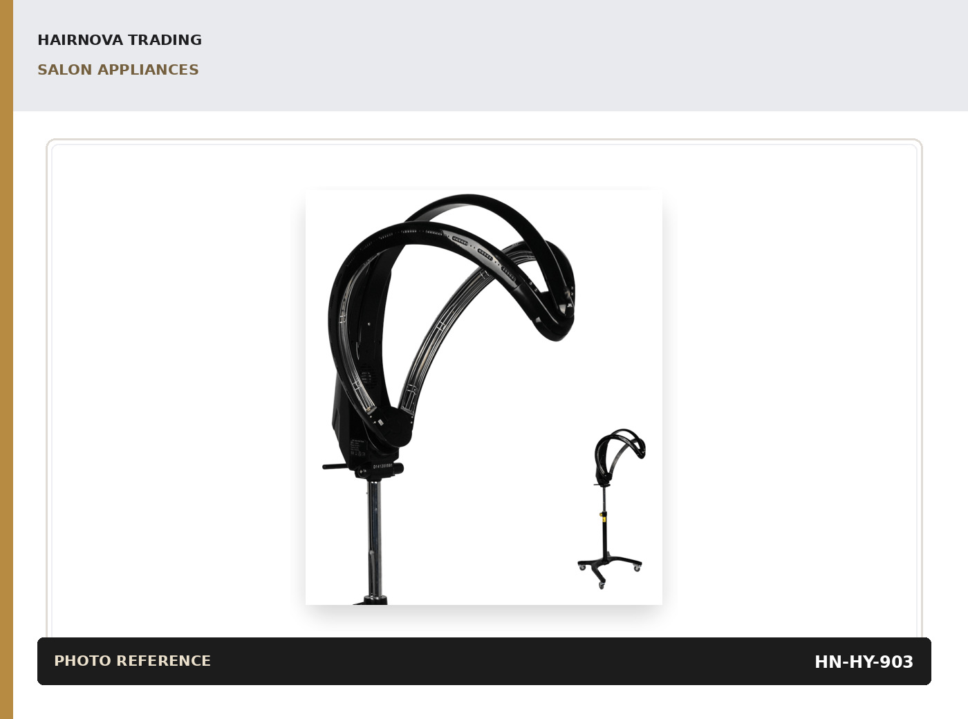 Hot Towel Cabinet — Black catalogue product image